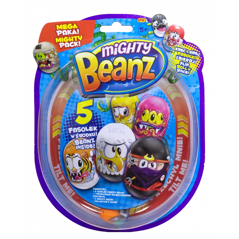 FASOLKI MIGHTY BEANZ MEGA PAKA 5-PAK 5+ - Epee