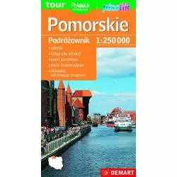 POMORSKIE PODRÓŻOWNIK MAPA TURYSTYCZNA 1 : 250 000 - Demart