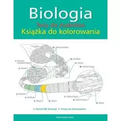BIOLOGIA TESTY DLA STUDENTÓW KSIĄŻKA DO KOLOROWANIA Rene Fester Kratz - Olesiejuk