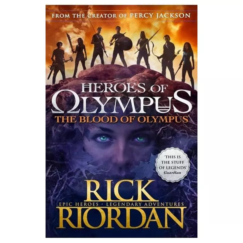 THE BLOOD OF OLYMPUS HEROES OF OLYMPUS Rick Riordan - Puffin Books
