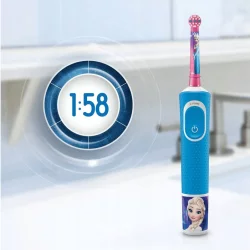 SZCZOTECZKA ELEKTRYCZNA ORAL-B VITALITY 100 + KIDS 3+ KRAINA LODU 2SZT. - Braun