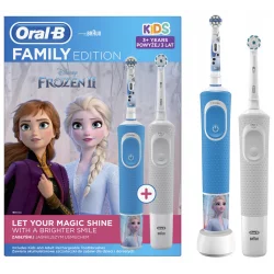 SZCZOTECZKI ELEKTRYCZNE ORAL-B VITALITY 100 + KIDS KRAINA LODU 2 3+
