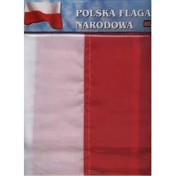 POLSKA FLAGA NARODOWA 70 X 112CM - Amiplay