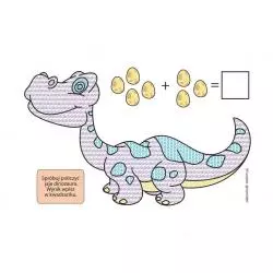 DINOZAURY MALOWANKI WODNE KOLORKI 4+ Krzysztof Kopeć - NIKO