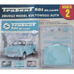 TRABANT 601 DE LUXE ZBUDUJ MODEL KULTOWEGO AUTA NR 2 - De Agostini