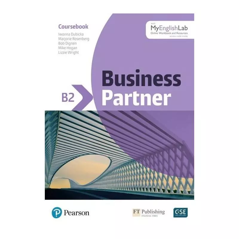 BUSINESS PARTNER B2 COURSEBOOK WITH MYENGLISHLAB ONLINE WORKBOOK AND RESOURCES ACCESS CODE INSIDE - Pearson