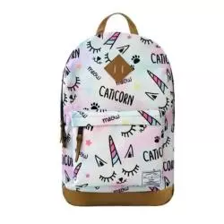 PLECAK MŁODZIEŻOWY CATICORN PASTELOWY II GATUNEK - Incood