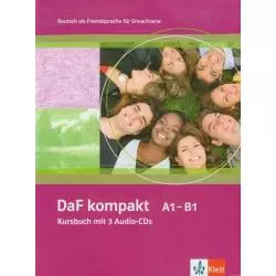 DAF KOMPAKT A1-B1 KURSBUCH MIT 3 AUDIO-CDS - LektorKlett