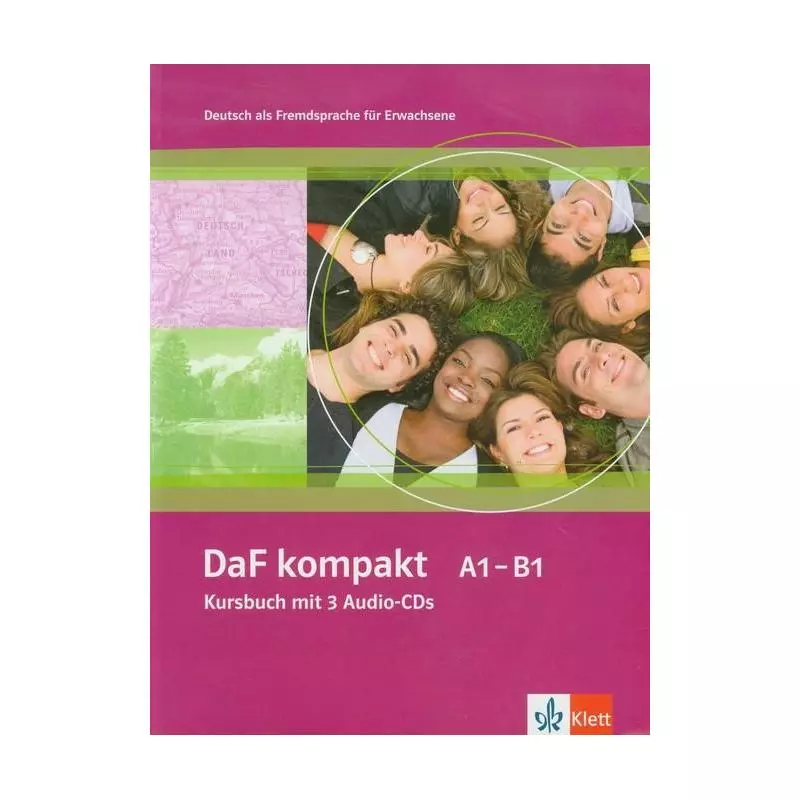 DAF KOMPAKT A1-B1 KURSBUCH MIT 3 AUDIO-CDS - LektorKlett