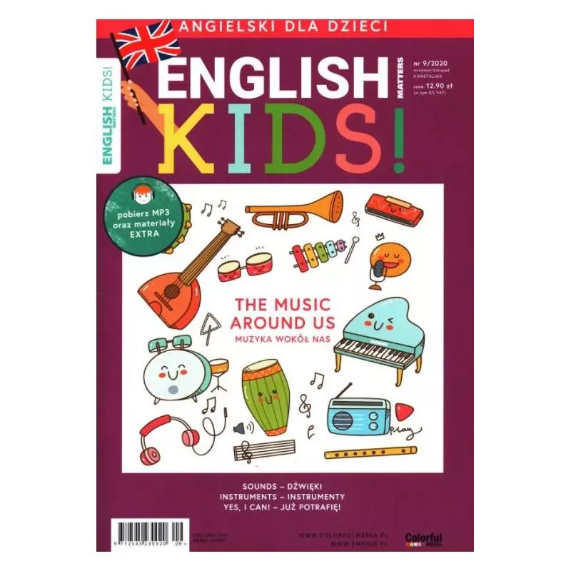 ENGLISH MATTERS KIDS! ANGIELSKI DLA DZIECI 9/2020 - Colorful Media