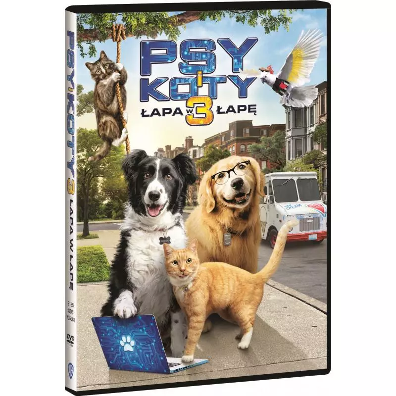 PSY I KOTY ŁAPA W ŁAPĘ 3 DVD PL - Warner Bros