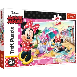 WAKACJE MINNIE PUZZLE MAXI 24 ELEMENTY 3+ - 
