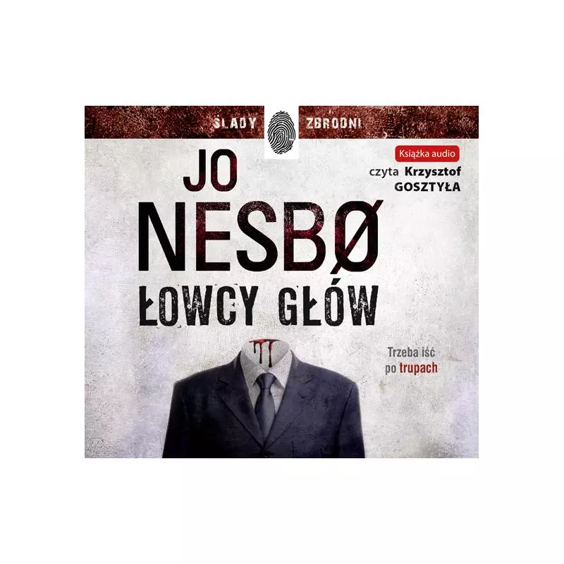 ŁOWCY GŁÓW Jo Nesbo AUDIOBOOK CD MP3 - Wydawnictwo Dolnośląskie