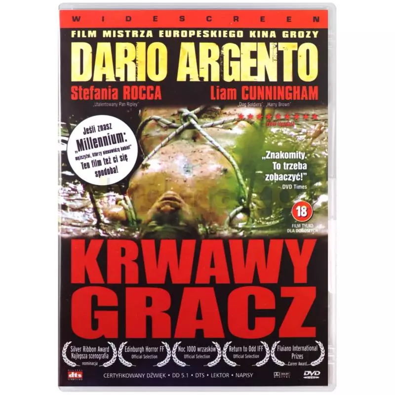 KRWAWY GRACZ DVD PL 18+ - IDG Poland