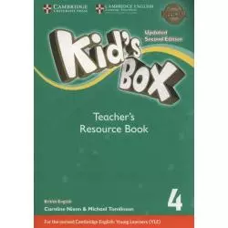 KIDS BOX 4 TEACHERS RESOURCE BOOK Caroline Nixon, Michael Tomlinson - Cambridge University Press
