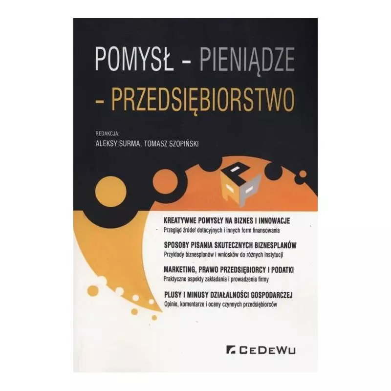 POMYSŁ - PIENIĄDZE - PRZEDSIĘBIORSTWO - CEDEWU