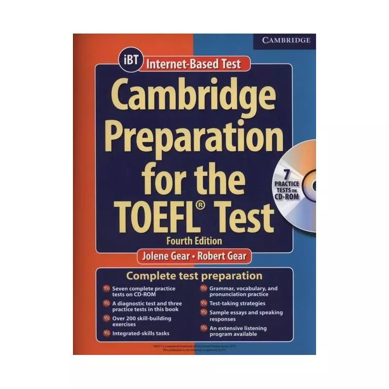 CAMBRIDGE PREPARATION FOR THE TOEFL TEST + CD - Cambridge University Press