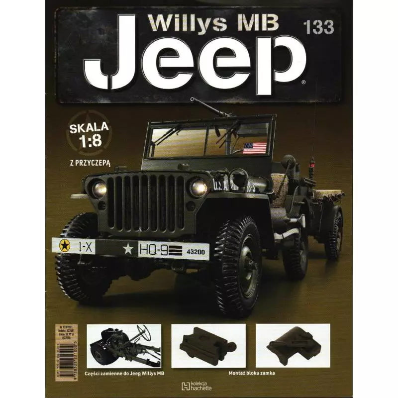 WILLYS MB JEEP NR 133 - Hachette