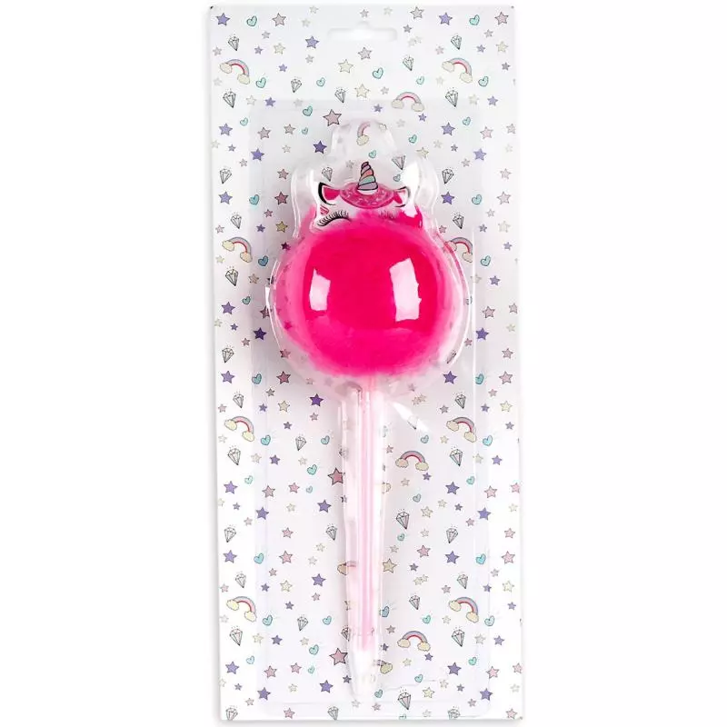 DŁUGOPIS JEDNOROŻEC PUSZEK RÓŻOWY - Panon