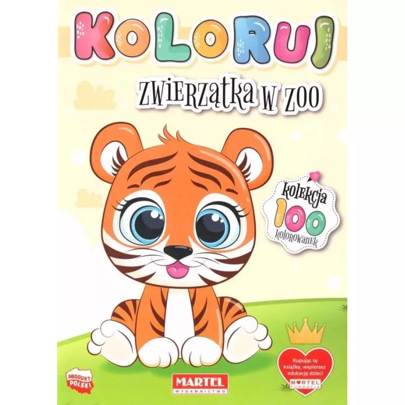 KOLORUJ ZWIERZĄTKA W ZOO - Martel