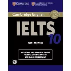 CAMBRIDGE IELTS 10 WITH ANSWERS - Cambridge University Press