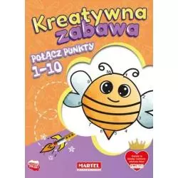 KREATYWNA ZABAWA POŁĄCZ KROPKI 1-10 - Martel