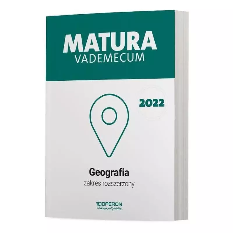 MATURA 2022 GEOGRAFIA VADEMECUM ZAKRES ROZSZERZONY Zbigniew Zaniewicz, Janusz Stasiak - Operon