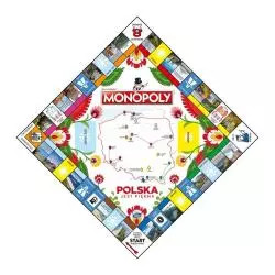 MONOPOLY POLSKA JEST PIĘKNA GRA PLANSZOWA 8+ - Hasbro