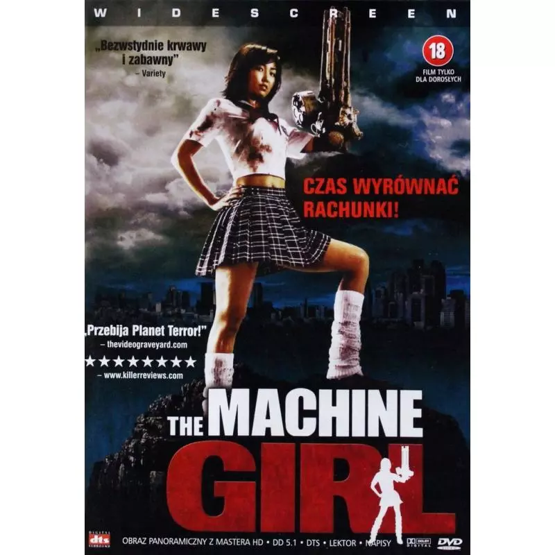 THE MACHINE GIRL DVD PL 18+ - IDG Poland