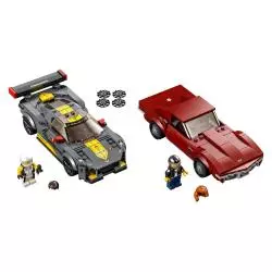 SAMOCHÓD WYŚCIGOWY CHEVROLET CORVETTE C8.R I 1969 CHEVROLET CORVETTE LEGO SPEED CHAMPIONS 76903 - Lego