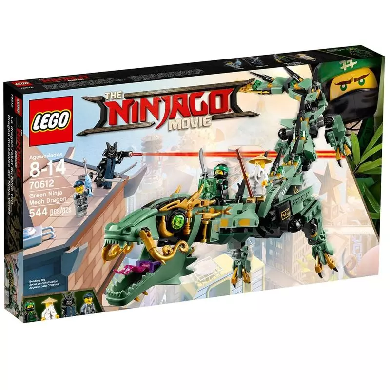 MECHANICZNY SMOK ZIELONEGO NINJA LEGO NINJAHO MOVIE 70612 - Lego