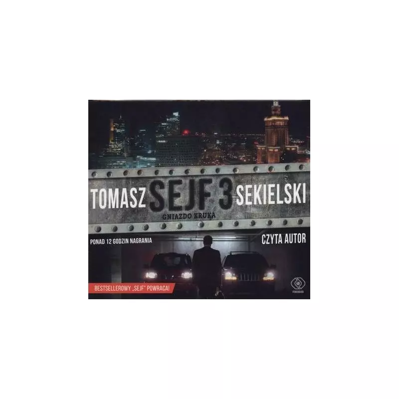 SEJF 3 GNIAZDO KRUKA Tomasz Sekielski AUDIOBOOK CD MP3 - Rebis