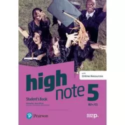 HIGH NOTE 5 B2+/C1 STUDENTS BOOK Rod Fricker, Bob Hastings, Stuart McKinlay - Pearson