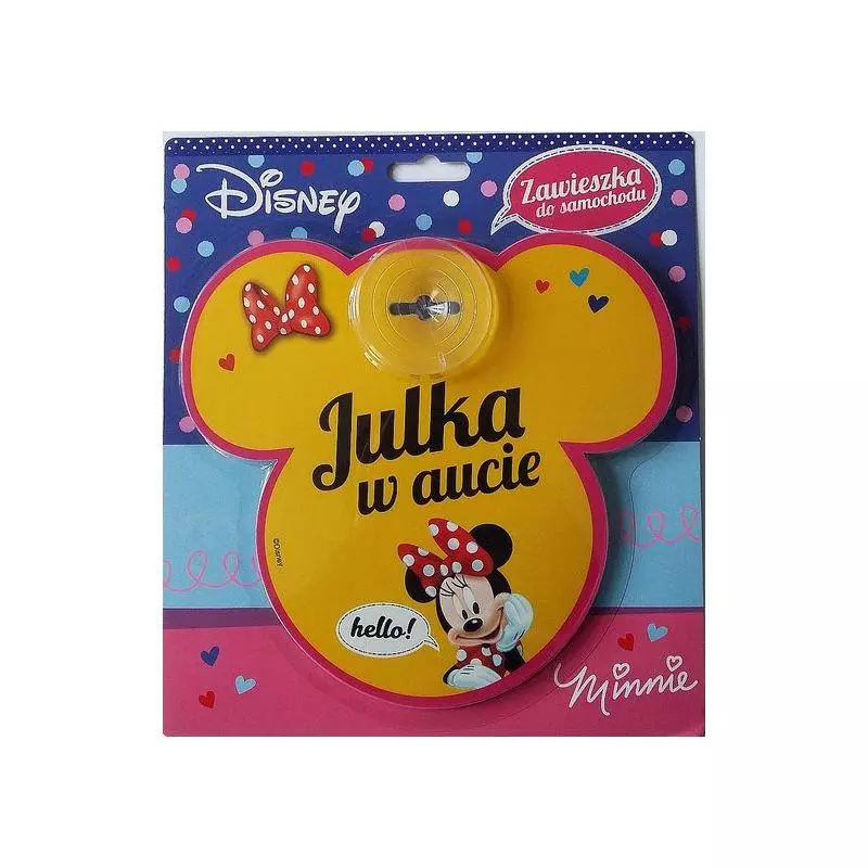 JULKA W AUCIE ZAWIESZKA DO SAMOCHODU MYSZKA MINNIE DISNEY - MCD