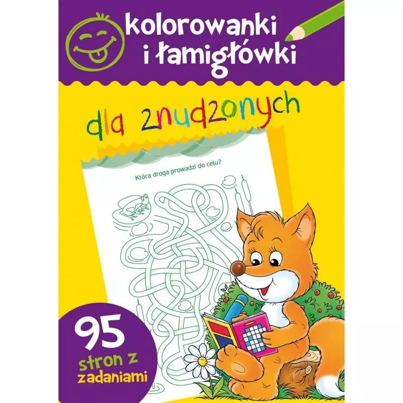 KOLOROWANKI I ŁAMIGŁÓWKI DLA ZNUDZONYCH - Olesiejuk