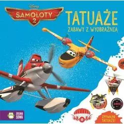 DISNEY SAMOLOTY TATUAŻE ZABAWY Z WYOBRAŹNIĄ 4+ - Zielona Sowa