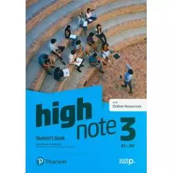 HIGH NOTE 3 B1+/B2 STUDENTS BOOK Daniel Brayshaw, Bob Hastings - Pearson