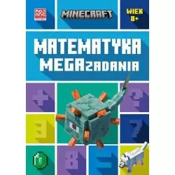 MINECRAFT MATEMATYKA MEGA ZADANIA Dan Lipscombe 8+ - Harperkids