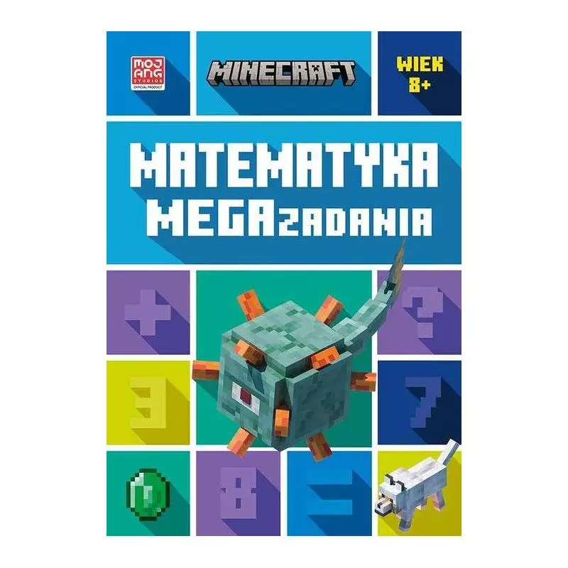 MINECRAFT MATEMATYKA MEGA ZADANIA Dan Lipscombe 8+ - Harperkids