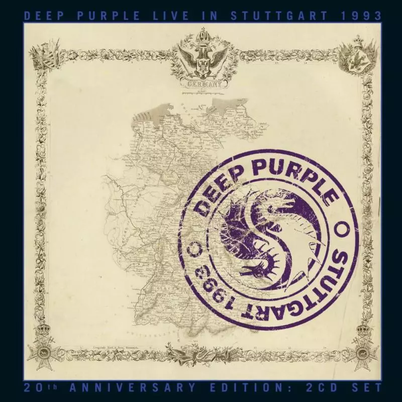 DEEP PURPLE LIVE IN STUTTGART 1993 CD - Select Music