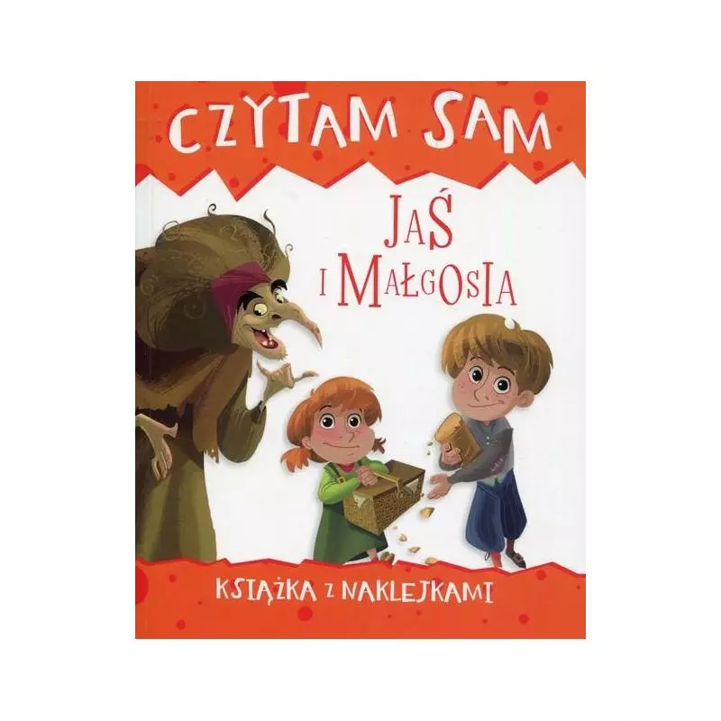 CZYTAM SAM. JAŚ I MAŁGOSIA KSIĄŻKA Z NAKLEJKAMI Roberta Zilio - Olesiejuk CZYTAM SAM. JAŚ I MAŁGOSIA KSIĄŻKA Z NAKLEJKAMI Roberta Zilio - Olesiejuk