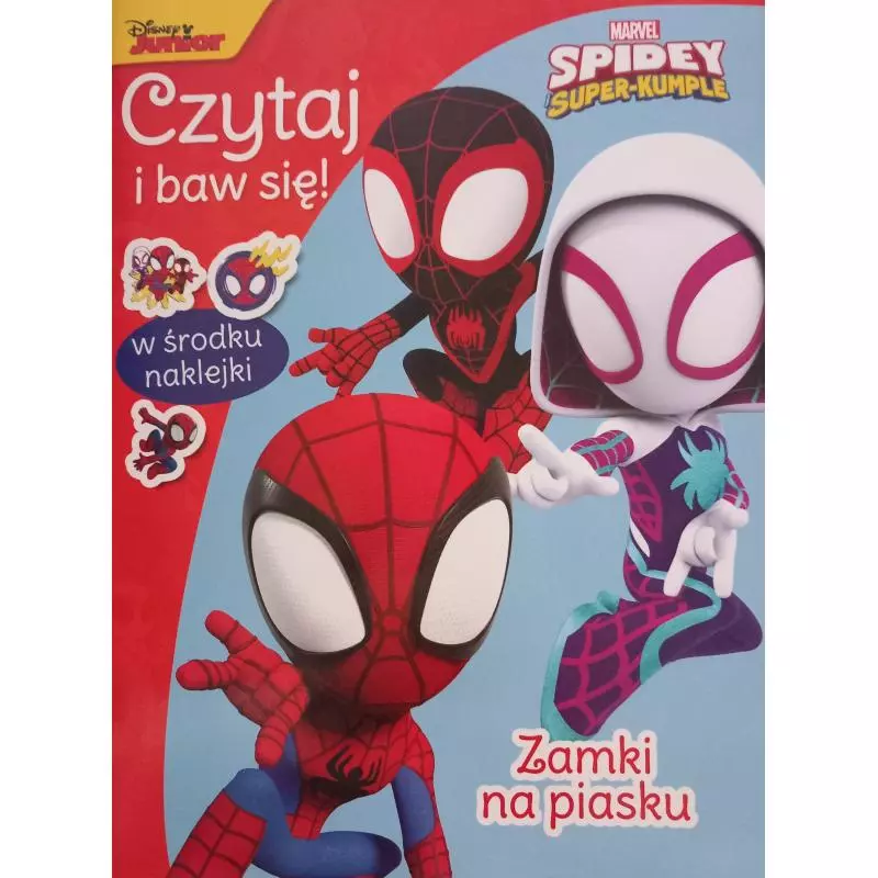 MARVEL SPIDEY SUPER-KUMPLE ZAMKI NA PIASKU. CZYTAJ I BAW SIĘ! - Olesiejuk MARVEL SPIDEY SUPER-KUMPLE ZAMKI NA PIASKU. CZYTAJ I BAW SIĘ! - Olesiejuk