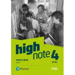 HIGH NOTE 4 B2/B2+ TEACHERS BOOK + 6 X CD Lisa Darrand - Pearson