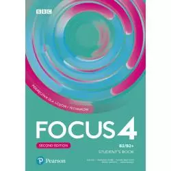 FOCUS 4 STUDENTS BOOK + CD B2/B2+ Sue Kay, Vaughan Jones, Daniel Brayshaw - Pearson