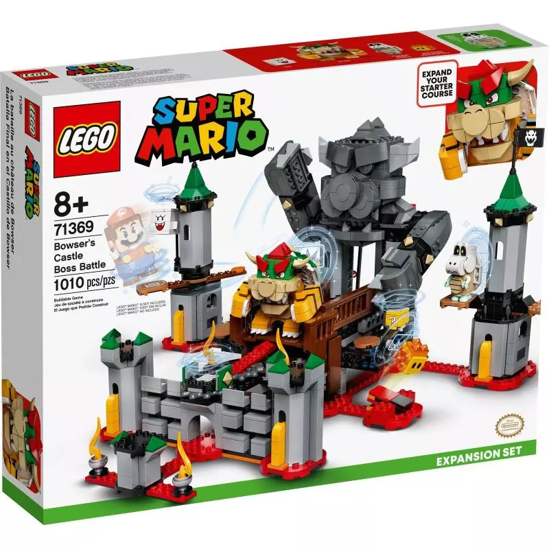 WALKA W ZAMKU BOWSERA - ZESTAW ROZSZERZAJĄCY LEGO SUPER MARIO 71369 - Lego