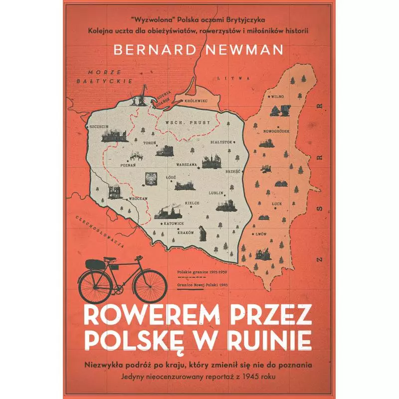 ROWEREM PRZEZ POLSKĘ W RUINIE Bernard Newman - Znak Horyzont