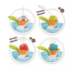 WYŚCIG KACZUSZEK YOOKIDOO ZABAWKA DO KĄPIELI 6M+ II GATUNEK - Yookidoo