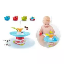 WYŚCIG KACZUSZEK YOOKIDOO ZABAWKA DO KĄPIELI Z DŹWIĘKAMI KACZUSZEK 6M+ II GATUNEK