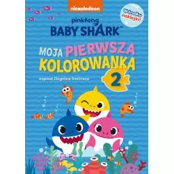 MOJA PIERWSZA KOLOROWANKA BABY SHARK - Słowne