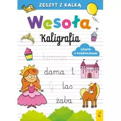 LITERKI Z KSIĘŻNICZKAMI WESOŁA KALIGRAFIA - Wilga